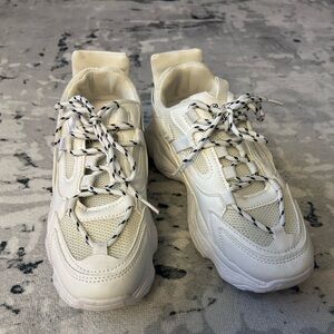 White Chunky Sneakers